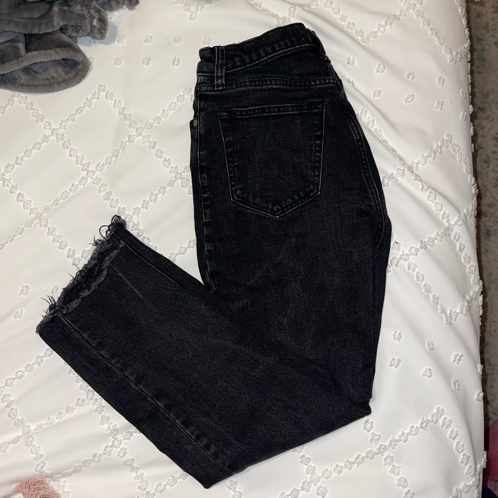 A&F Ultra Straight Ultra High Rise Jeans Size 0